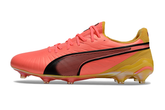 chuteira-campo-puma-king-ultimate-fg-rosa-e-laranja-tricks-pack-1