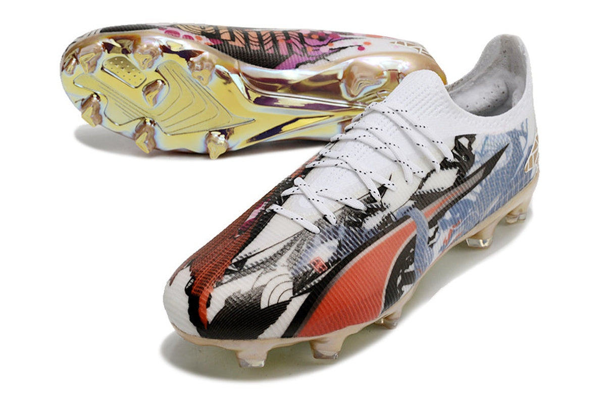 chuteira-campo-puma-ultra-ultimate-fg-branca-azul-e-rosa-legacy-of-speed-6