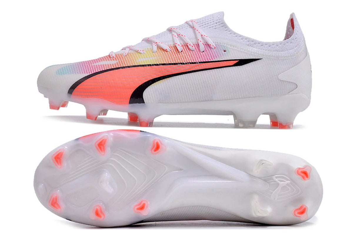 chuteira-campo-puma-ultra-ultimate-fg-branca-e-vermelha-breakthrough-pack-6