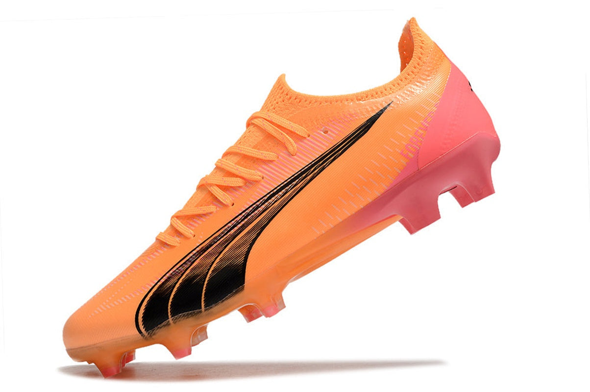 chuteira-campo-puma-ultra-ultimate-fg-laranja-e-rosa-forever-faster-pack-5