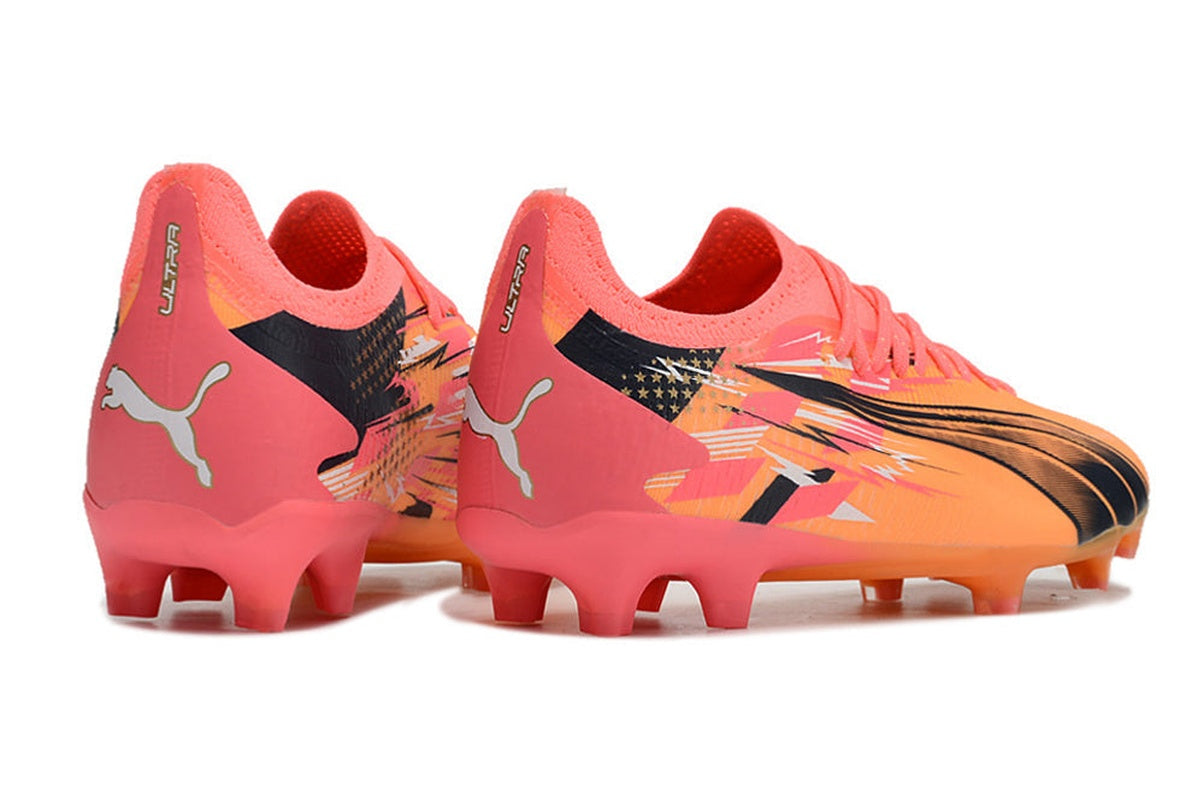 chuteira-campo-puma-ultra-ultimate-fg-laranja-e-rosa-pulisic-2