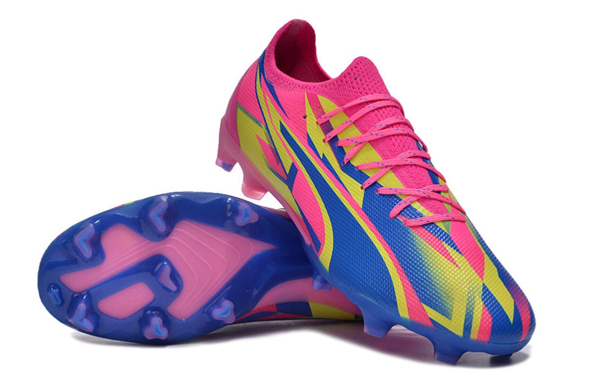 chuteira-campo-puma-ultra-ultimate-fg-rosa-azul-e-amarelo-energy-pack-4