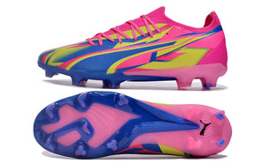 chuteira-campo-puma-ultra-ultimate-fg-rosa-azul-e-amarelo-energy-pack-7