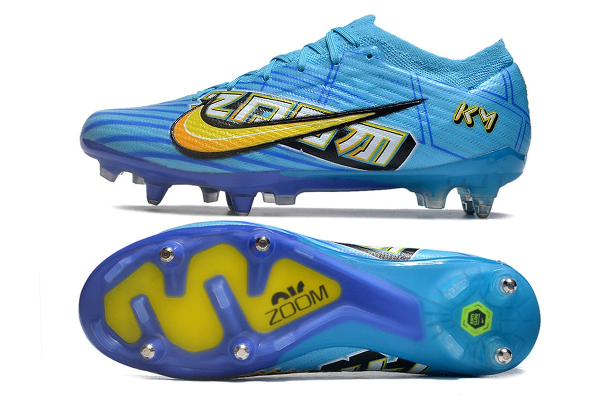 chuteira-de-campo-nike-air-zoom-mercurial-vapor-15-elite-ponta-de-aluminio-azul-mbappe-comic-6