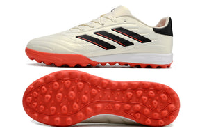 chuteira-de-society-adidas-copa-pure1-tf-bege-laranja-e-preta-solar-energy-pack-2
