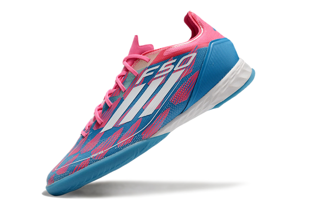 chuteira-futsal-adidas-f50-ic-rosa-azul-e-branca-re-emergence-pack-5