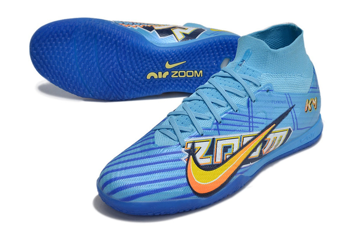 chuteira-futsal-nike-air-zoom-mercurial-superfly-9-elite-ic-azul-mbappe-comic-5