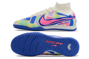 chuteira-futsal-nike-air-zoom-mercurial-superfly-9-elite-ic-branca-azul-e-rosa-socal-pack-4
