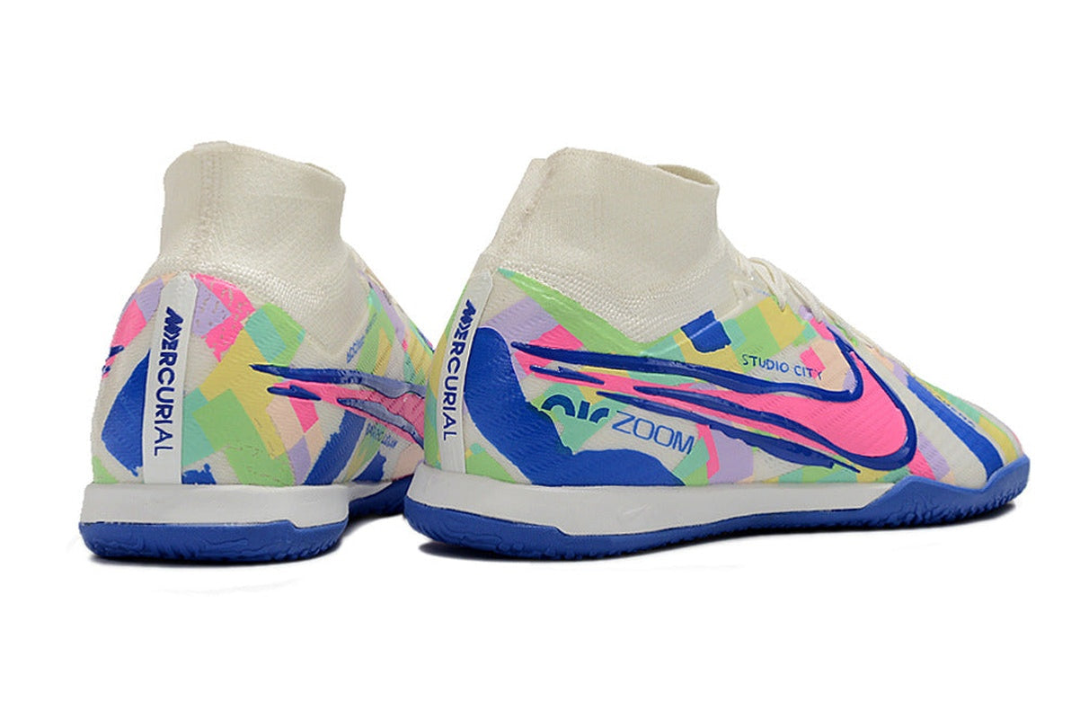 chuteira-futsal-nike-air-zoom-mercurial-superfly-9-elite-ic-branca-azul-e-rosa-socal-pack-5