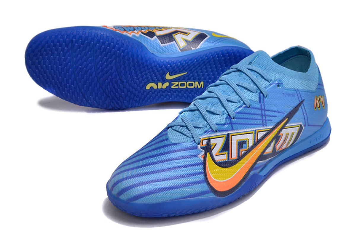 chuteira-futsal-nike-air-zoom-mercurial-vapor-15-elite-azul-mbappe-comic-4