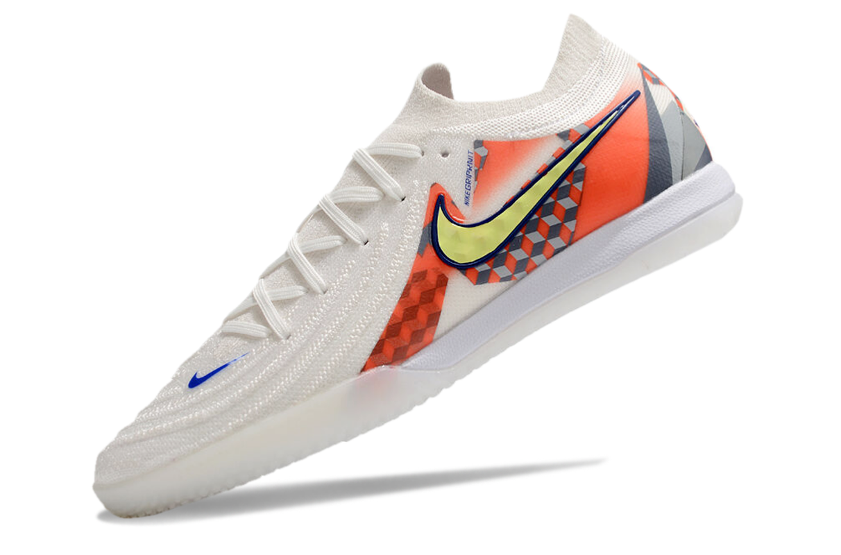 chuteira-futsal-nike-phantom-gx-2-elite-ic-branca-cinza-e-vermelho-barna-pack-5