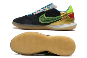 chuteira-futsal-nike-streetgato-ic-preta-azul-verde-e-dourada-2
