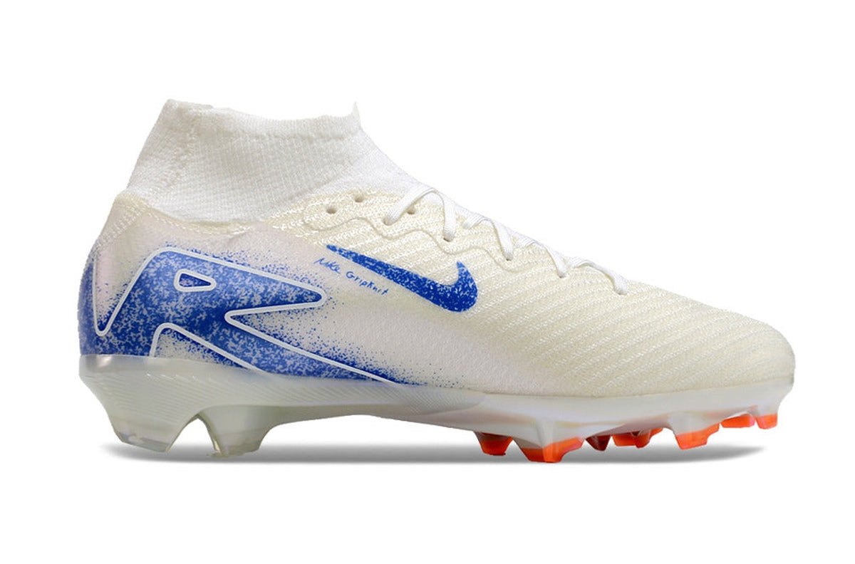 chuteira-infantil-campo-nike-air-zoom-mercurial-superfly-10-elite-fg-branca-azul-e-laranja-blueprint-pack-2