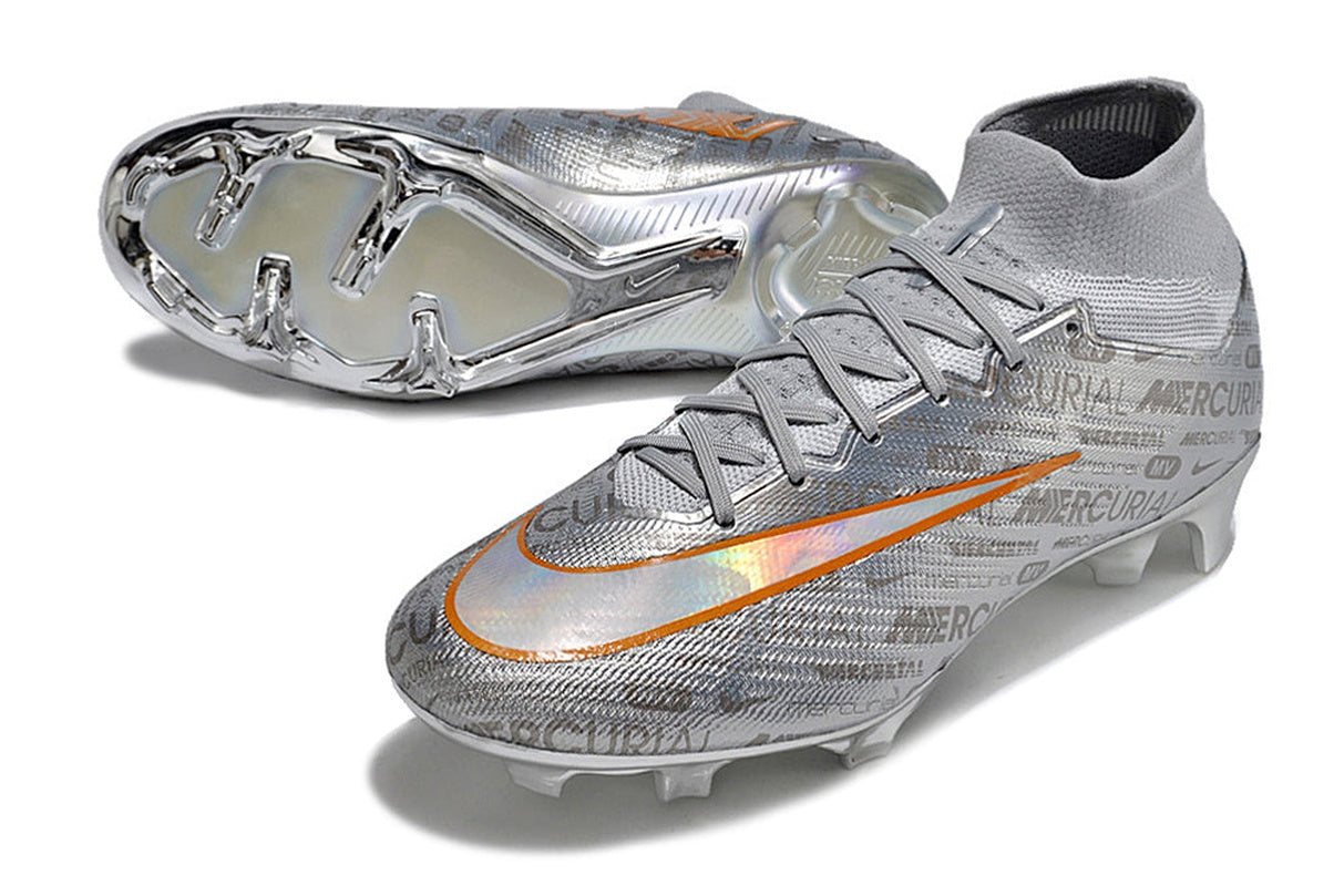 chuteira-infantil-campo-nike-air-zoom-mercurial-superfly-9-elite-fg-prata-25-anos-nike-4