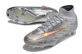 chuteira-infantil-campo-nike-air-zoom-mercurial-superfly-9-elite-fg-prata-25-anos-nike-4