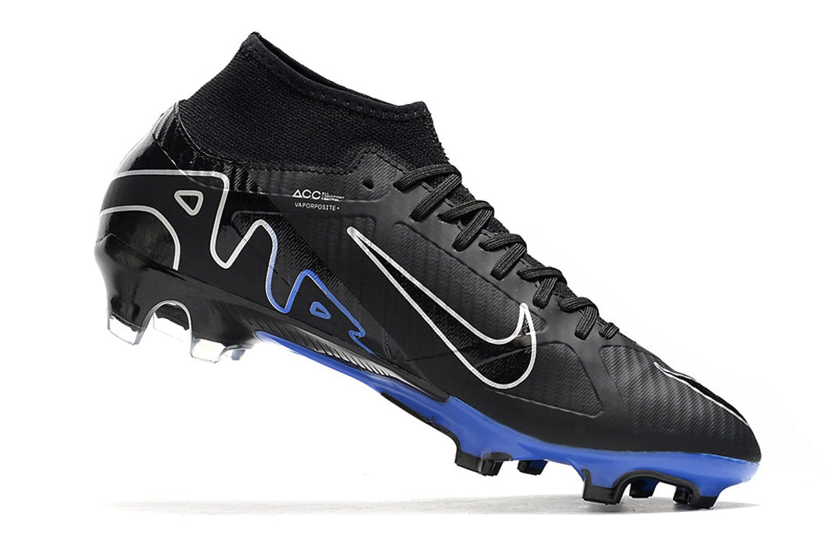 chuteira-infantil-campo-nike-air-zoom-mercurial-superfly-9-elite-fg-preta-e-azul-shadow-pack-3