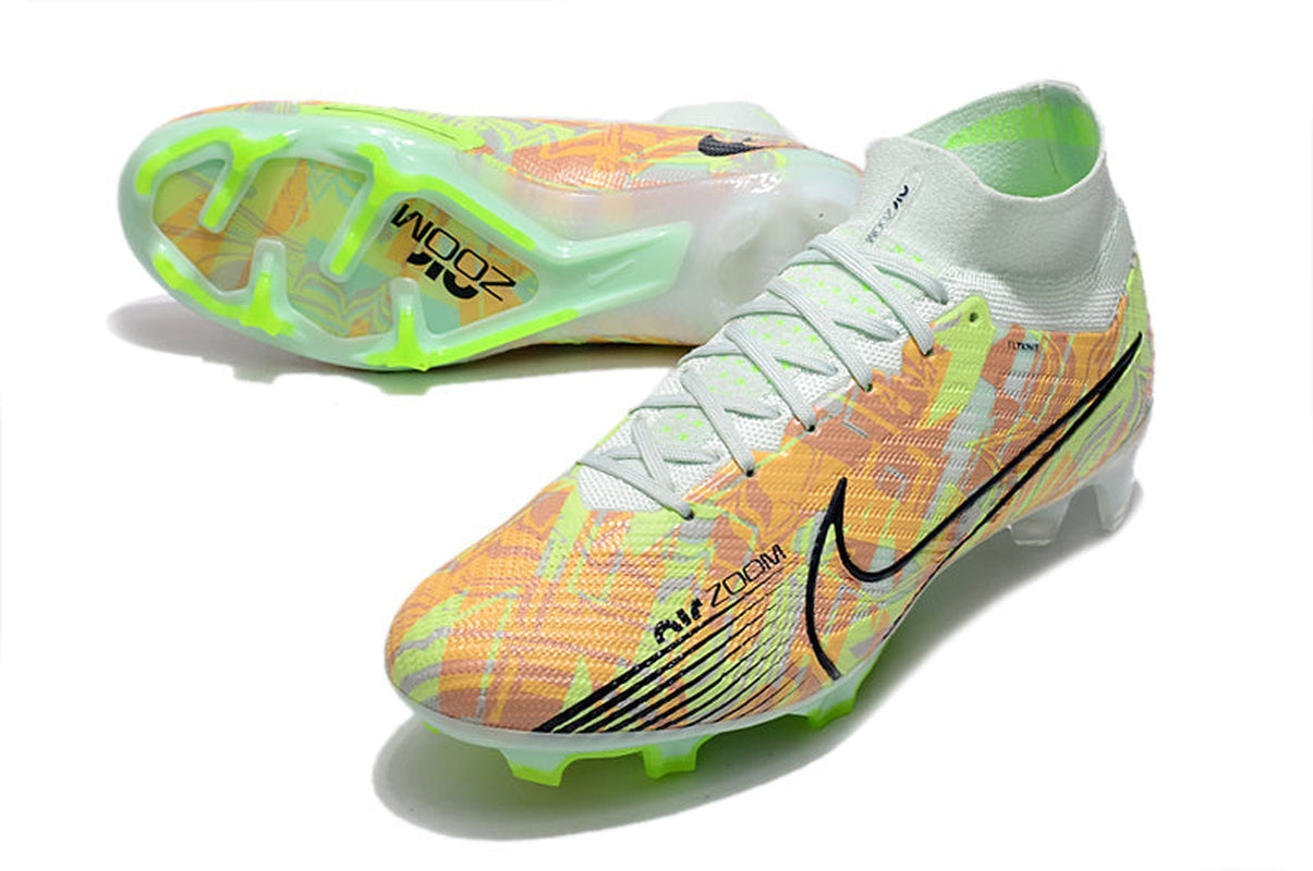 chuteira-infantil-campo-nike-air-zoom-mercurial-superfly-9-elite-fg-verde-bonded-pack-4