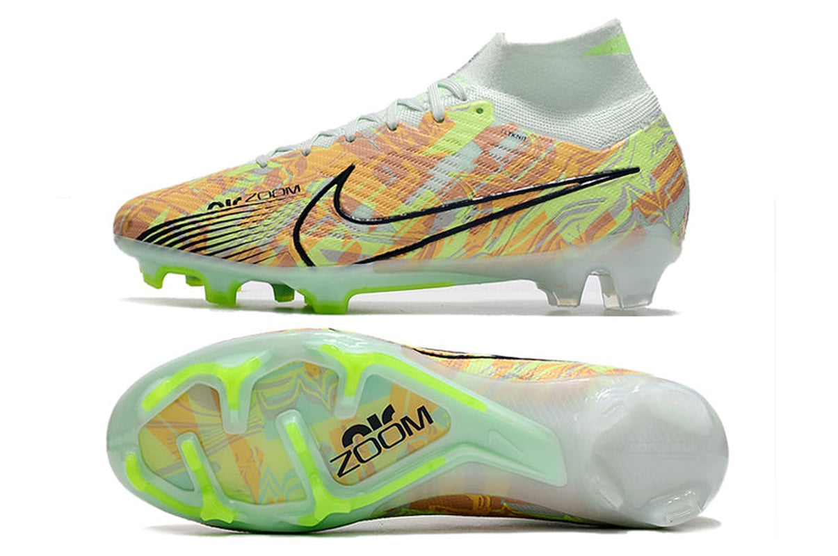 chuteira-infantil-campo-nike-air-zoom-mercurial-superfly-9-elite-fg-verde-bonded-pack-7