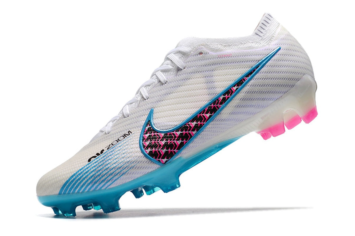 chuteira-infantil-campo-nike-air-zoom-mercurial-vapor-15-elite-fg-branca-blast-pack-5