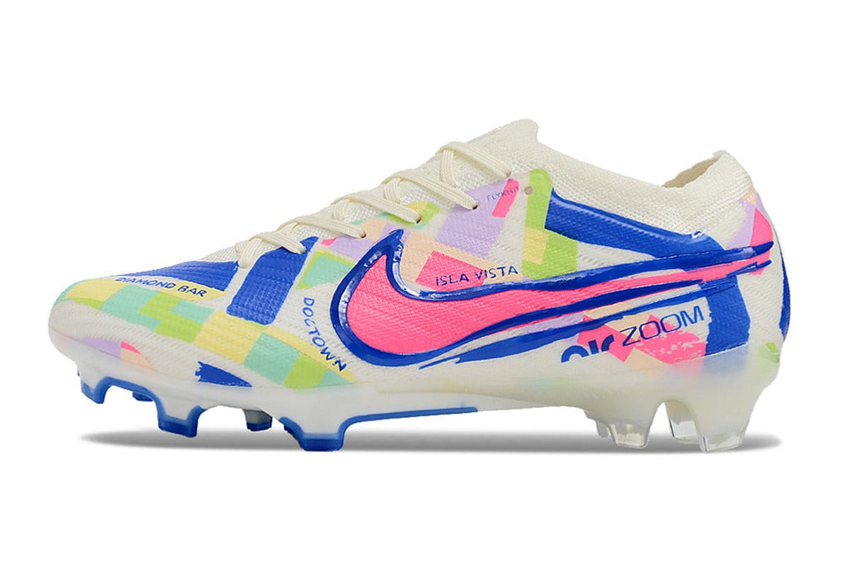 chuteira-infantil-campo-nike-air-zoom-mercurial-vapor-elite-fg-branca-azul-e-rosa-socal-pack-1