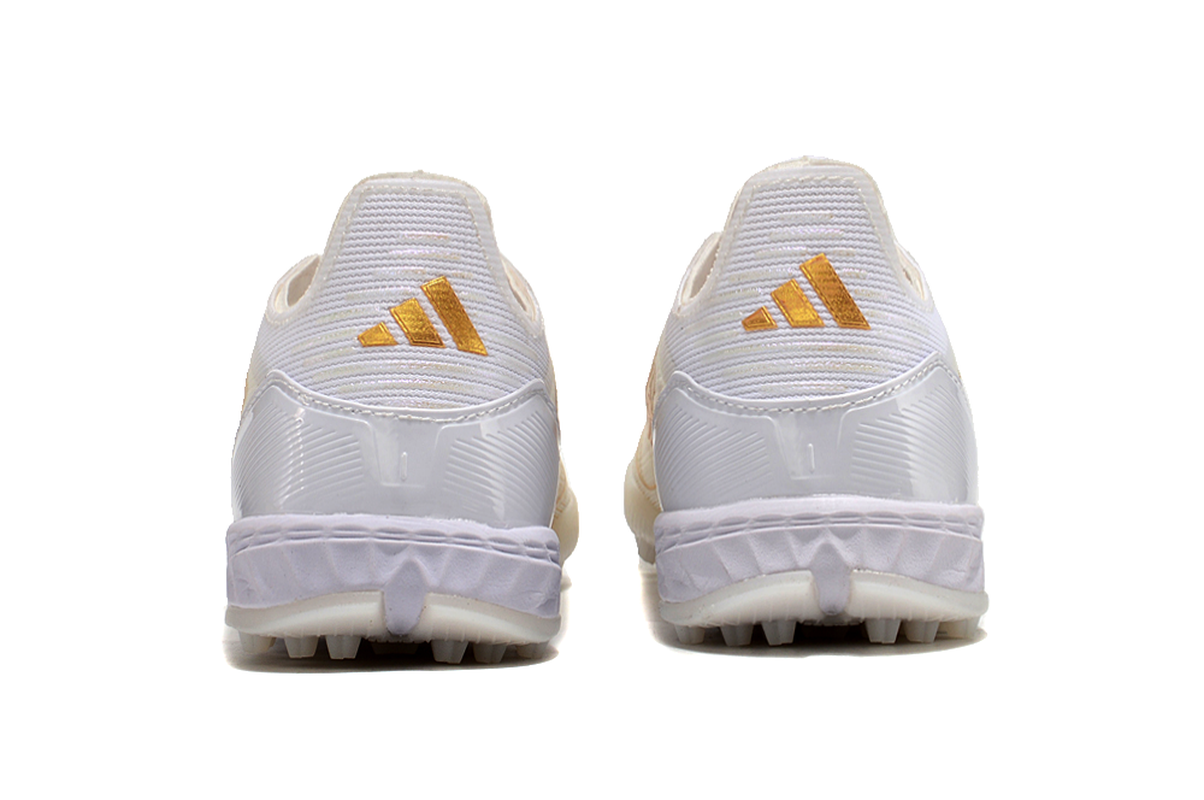 chuteira-infantil-society-adidas-f50-tf-branca-e-dourada-day-spark-pack-4