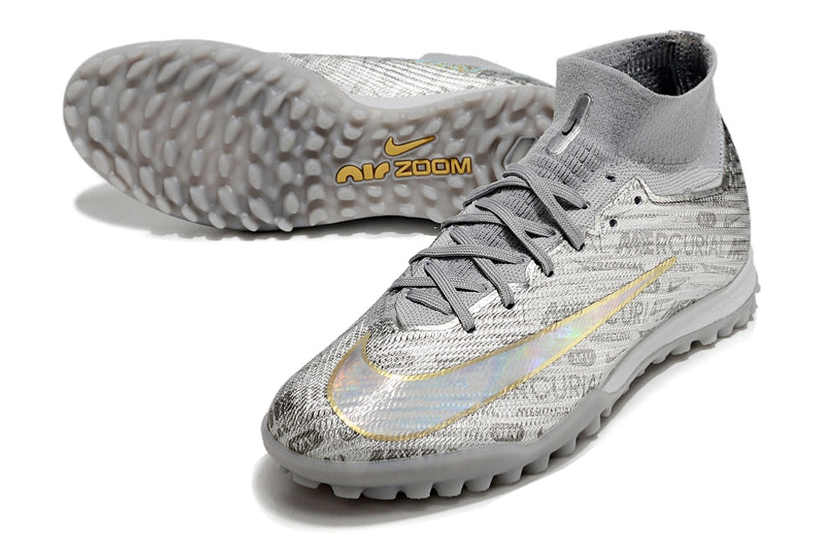 chuteira-infantil-society-nike-air-zoom-mercurial-superfly-9-elite-tf-prata-anniversary-25-years-pack-5
