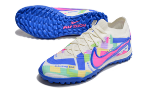 chuteira-infantil-society-nike-air-zoom-mercurial-vapor-15-elite-tf-branca-azul-e-rosa-socal-pack-5