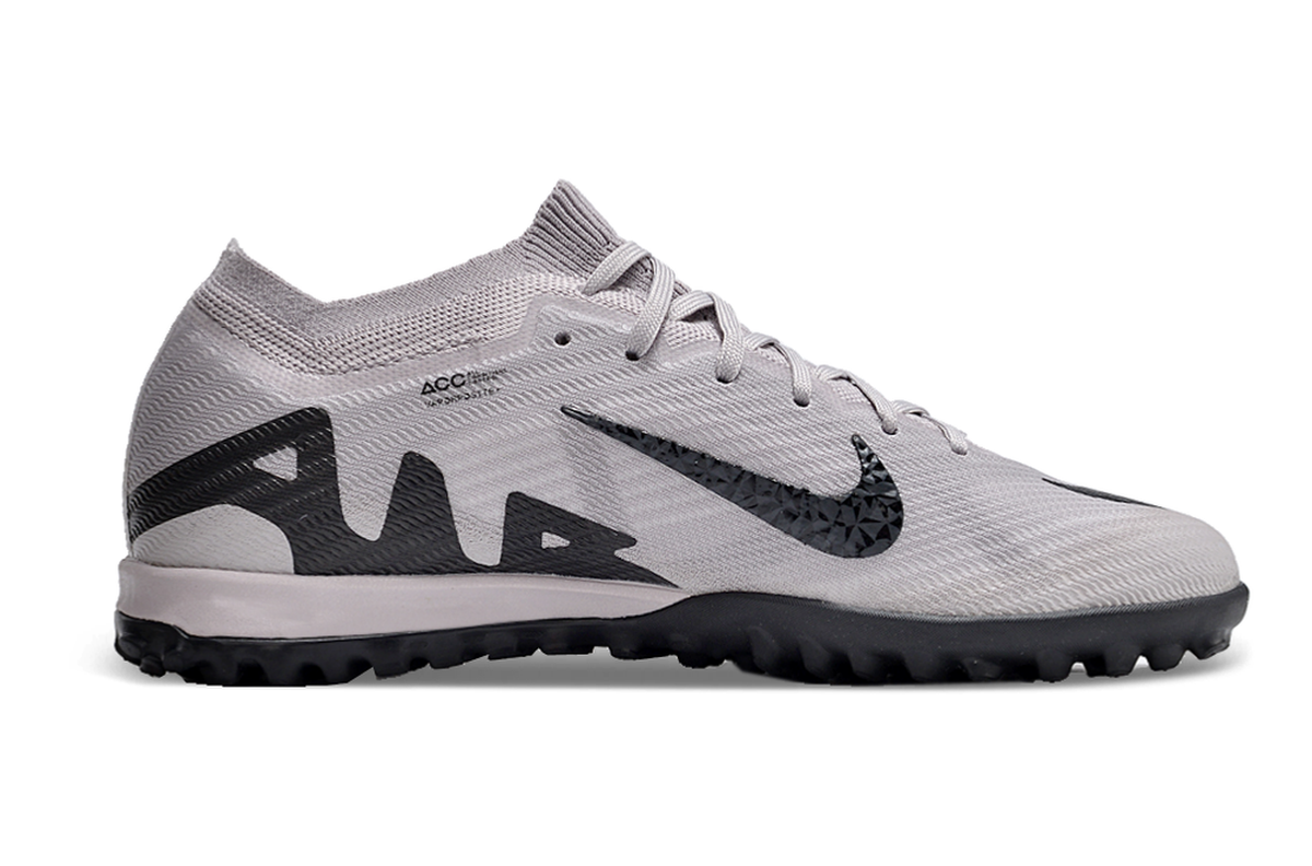 chuteira-infantil-society-nike-air-zoom-mercurial-vapor-15-elite-tf-prata-e-preta-rising-gem-pack-2