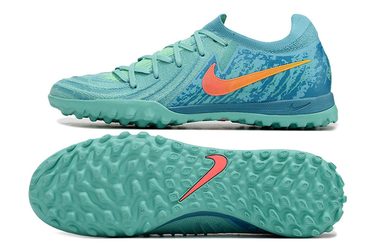chuteira-infantil-society-nike-phantom-gx-2-elite-tf-azul-e-verde-vortex-pack-3