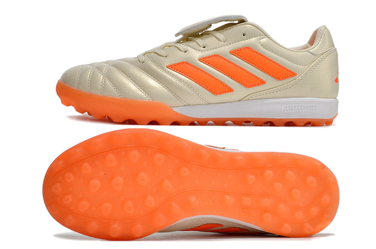 chuteira-society-adidas-copa-gloro-tf-bege-e-laranja-2