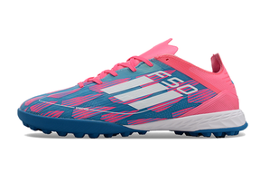 chuteira-society-adidas-f50-tf-azul-e-rosa-re-emergence-pack-1