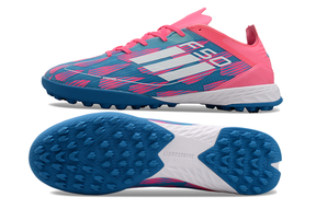 chuteira-society-adidas-f50-tf-azul-e-rosa-re-emergence-pack-2