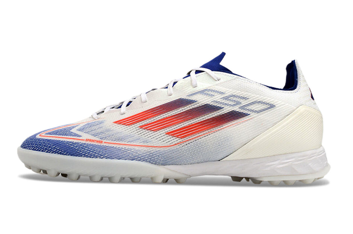 chuteira-society-adidas-f50-tf-branca-azul-e-vermelha-advancement-pack-1