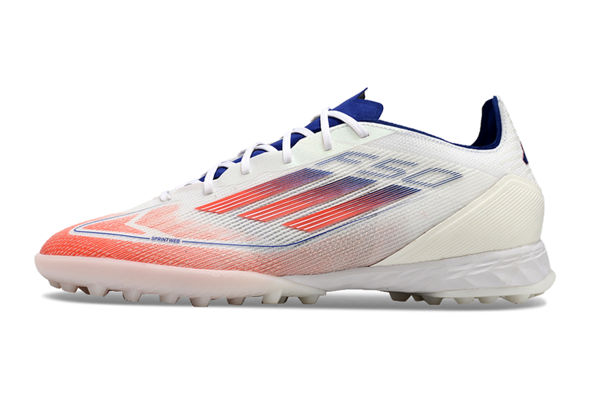 chuteira-society-adidas-f50-tf-branca-azul-e-vermelha-advancement-pack-1