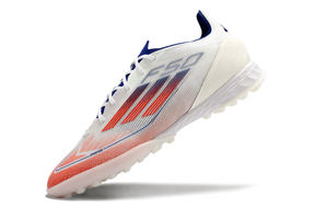 chuteira-society-adidas-f50-tf-branca-azul-e-vermelha-advancement-pack-5