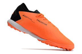 chuteira-society-adidas-predator-accuracy1-tf-low-preta-e-laranja-heatspawn-pack-4