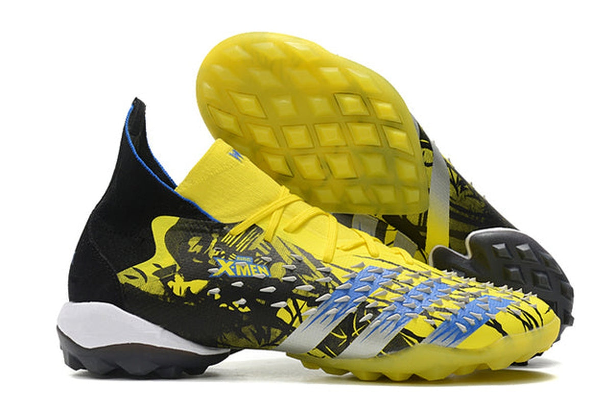 chuteira-society-adidas-predator-freak1-fg-xmen-black-yellow-blue-cano-alto-2