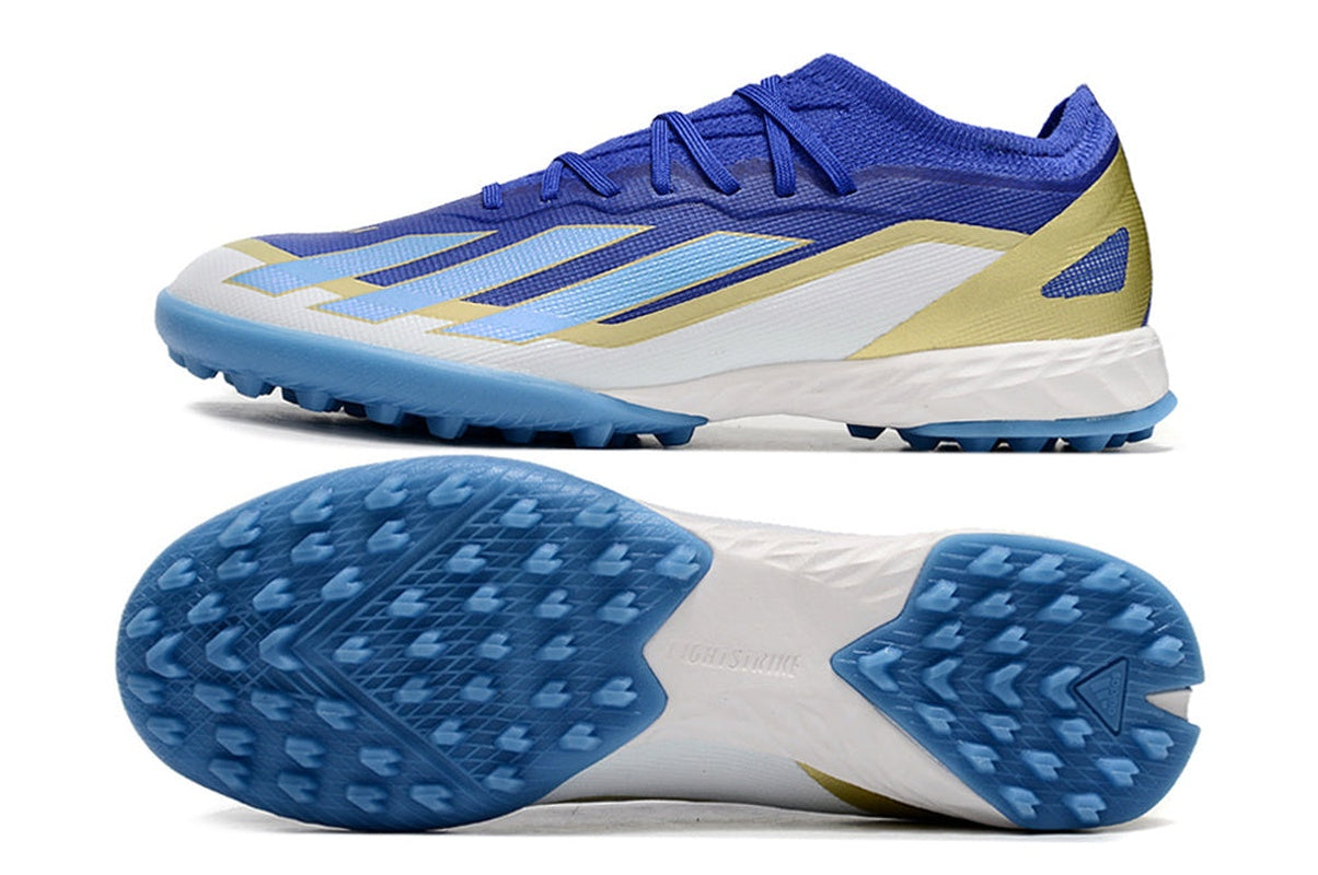 chuteira-society-adidas-x-crazyfast-messi1-tf-azul-branco-e-dourado-spark-gen10s-4