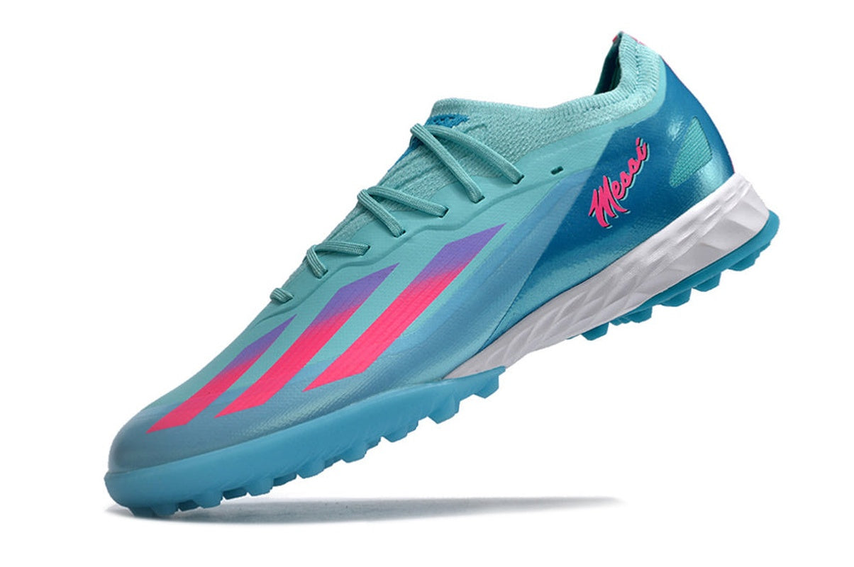 chuteira-society-adidas-x-crazyfast1-tf-azul-e-rosa-miami-vice-2