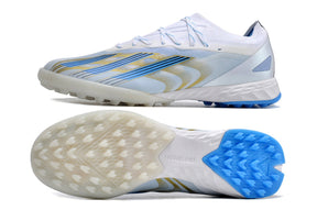 chuteira-society-adidas-x-crazyfast1-tf-branca-azul-e-dourada-las-estrellas-3
