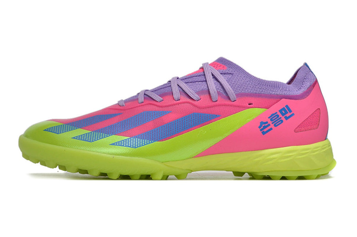 chuteira-society-adidas-x-crazyfast1-tf-rosa-e-verde-son-1