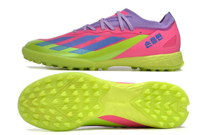 chuteira-society-adidas-x-crazyfast1-tf-rosa-e-verde-son-3