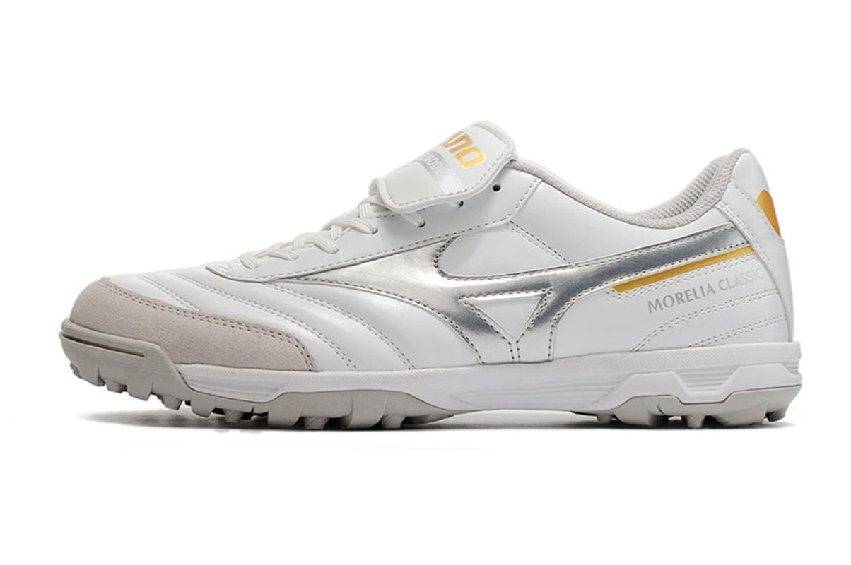 chuteira-society-mizuno-morelia-3-tf-branca-e-prata-beta-shining-1