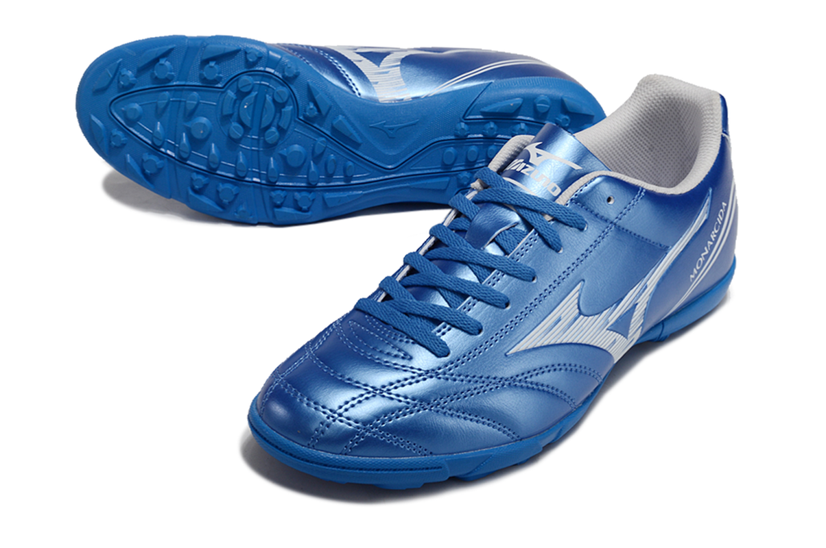 chuteira-society-mizuno-morelia-classic-azul-tf-mugen-pack-3