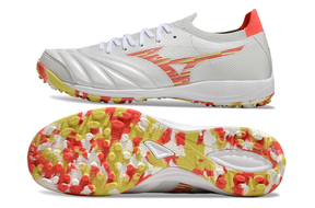 chuteira-society-mizuno-morelia-neo-sala-tf-branca-vermelha-e-amarela-6