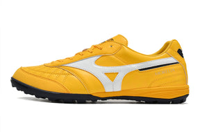 chuteira-society-mizuno-morelia-sala-japan-tf-amarela-e-branca-1