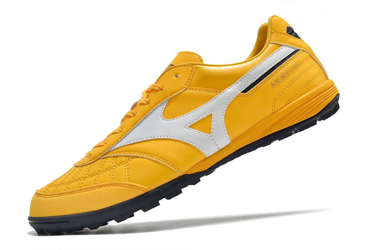 chuteira-society-mizuno-morelia-sala-japan-tf-amarela-e-branca-2