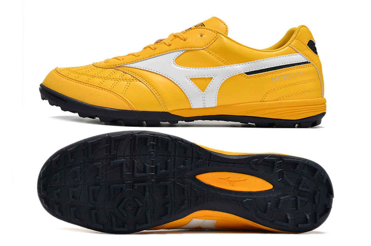 chuteira-society-mizuno-morelia-sala-japan-tf-amarela-e-branca-4
