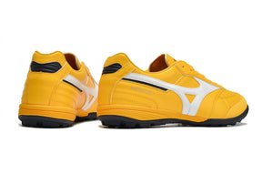 chuteira-society-mizuno-morelia-sala-japan-tf-amarela-e-branca-5