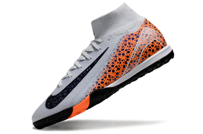 chuteira-society-nike-air-zoom-mercurial-superfly-10-elite-tf-branca-laranja-e-preto-eletric-pack-5